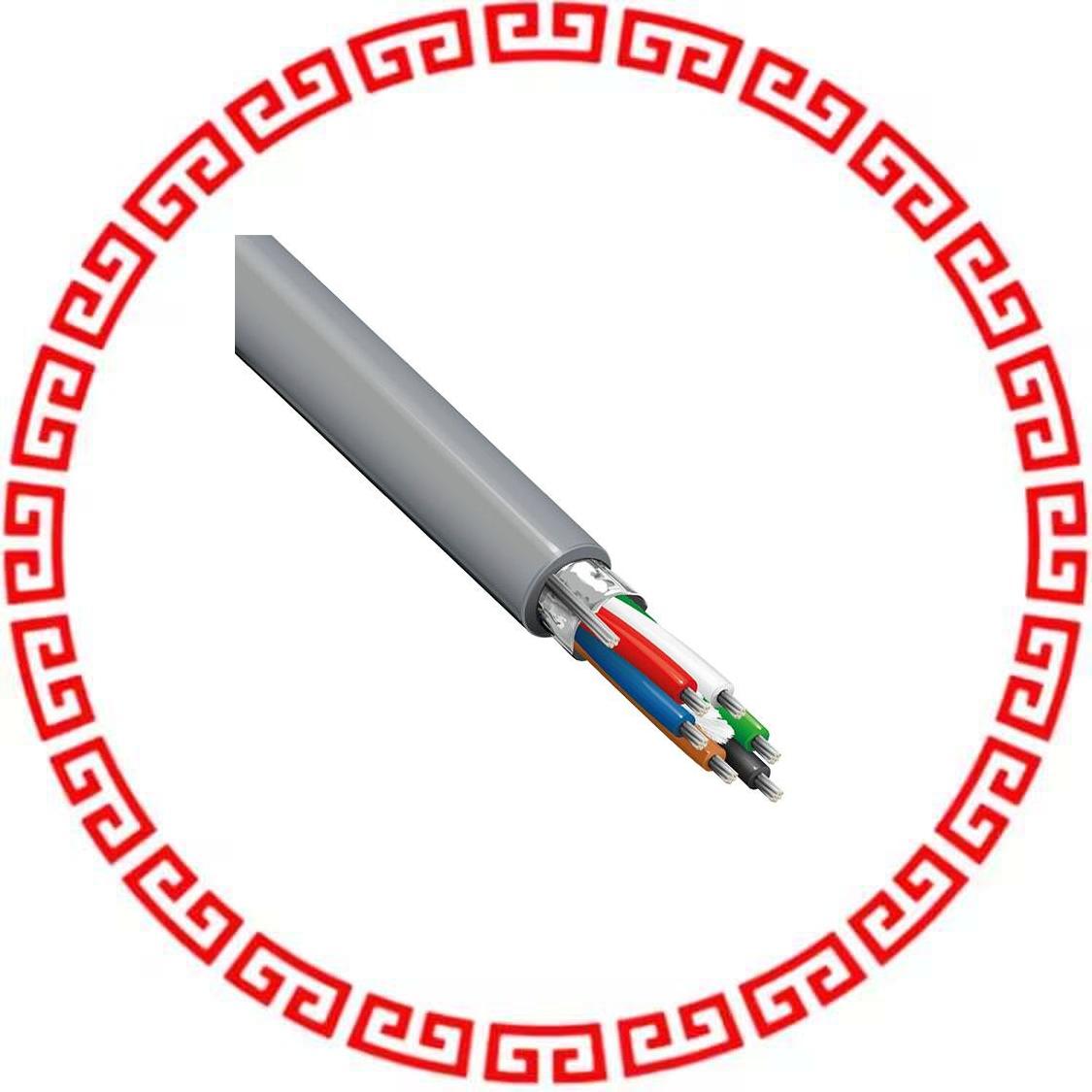 9536 060100 CABLE 6COND 24AWG CHROME 100'