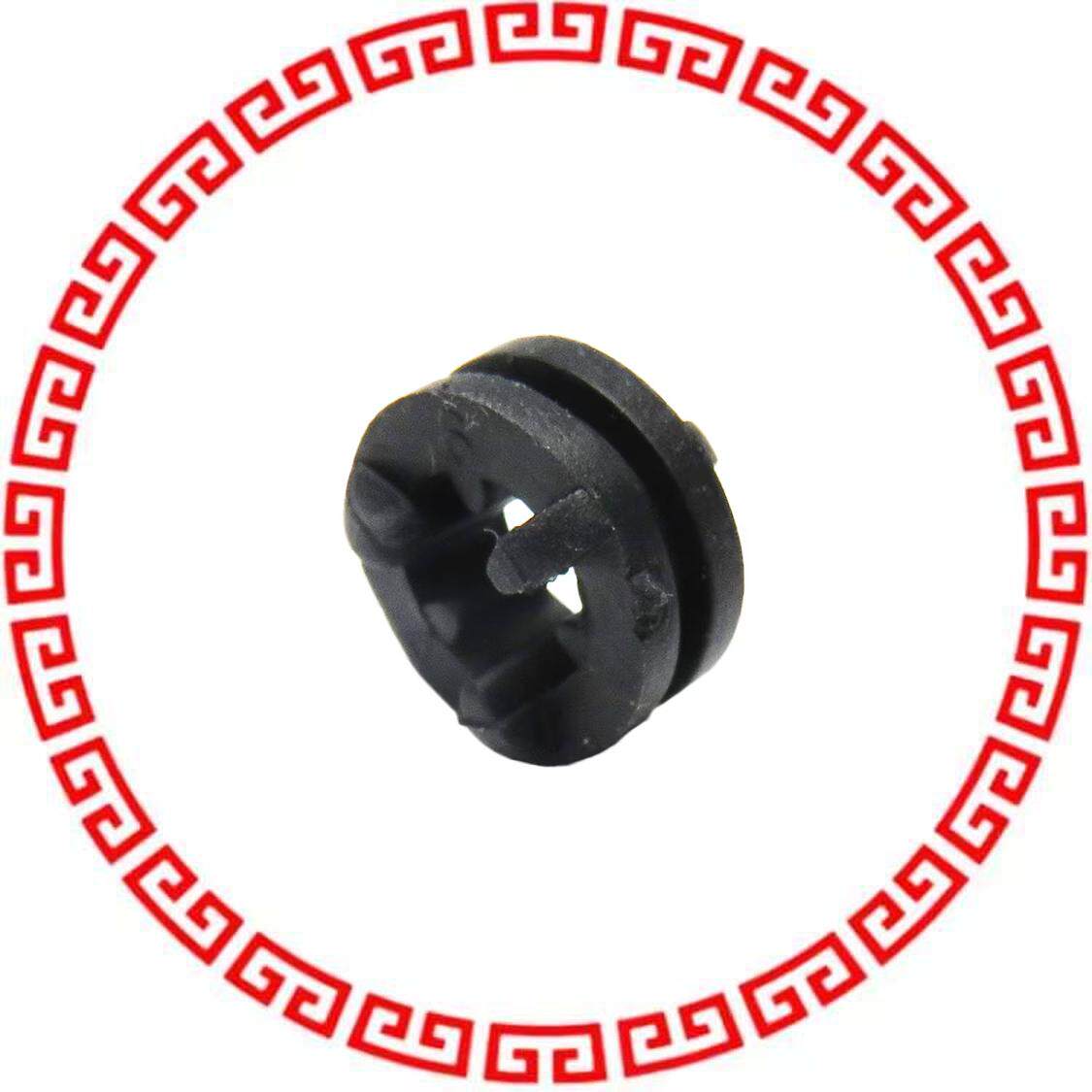 G-462-V2325 SCREW GROMMET THRMPL BLK