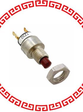 43646 SWITCH PUSH SPST-NC 1A 115V