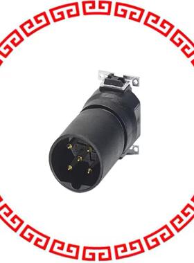 1411985 CONN MALE INSERT 5POS GOLD SLDR