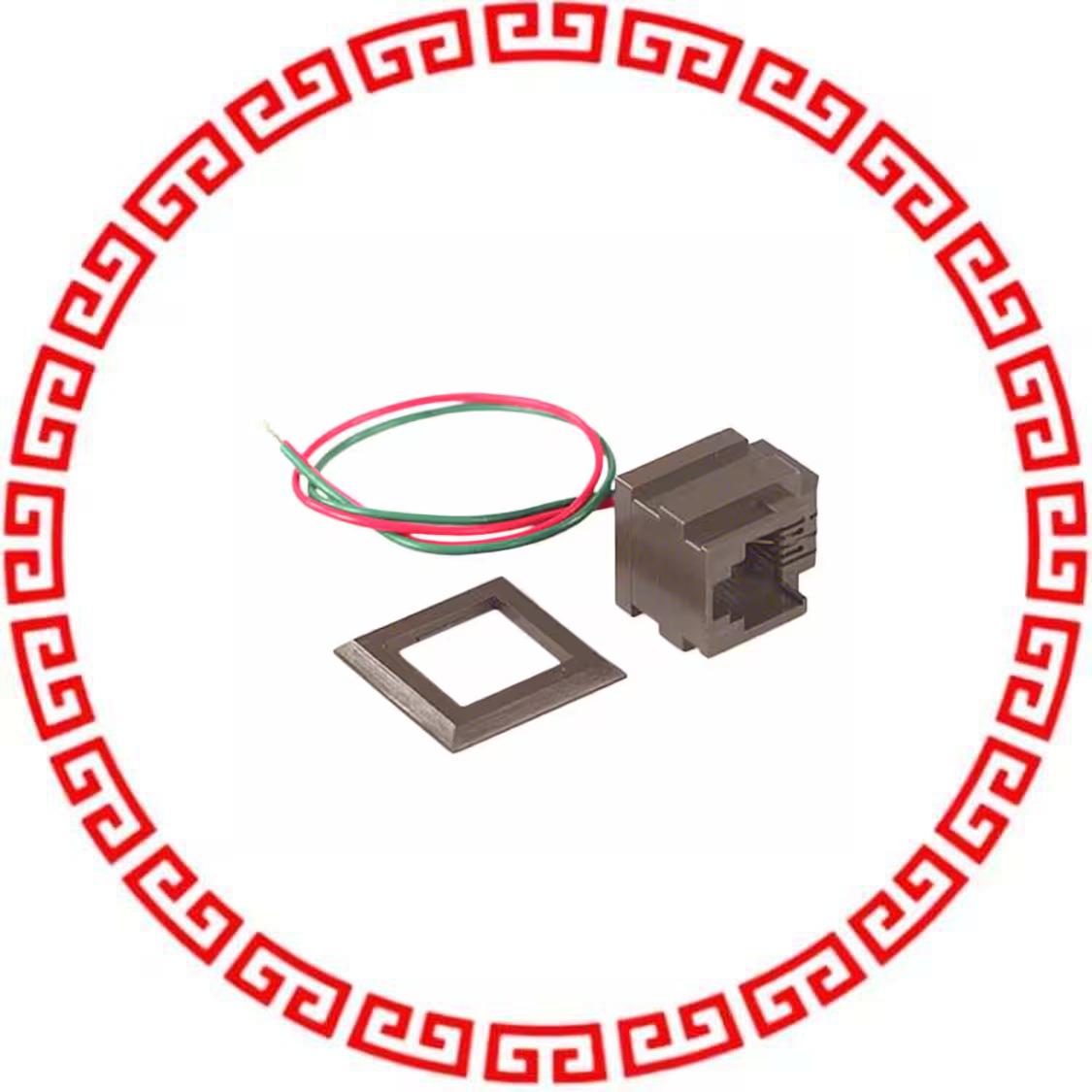 TM2RG-L62-5S-150M CONN MOD JACK 6P2C UNSHIELDED