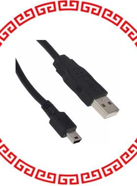 887328702 USB A TO MINI B 1.5M BLACK