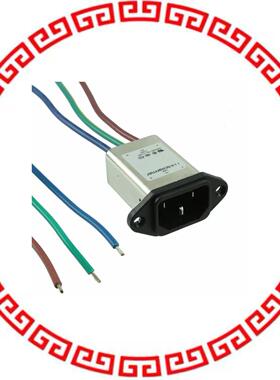 FN9222B-3-07 PWR ENT RCPT IEC320-C14 PNL WIRE