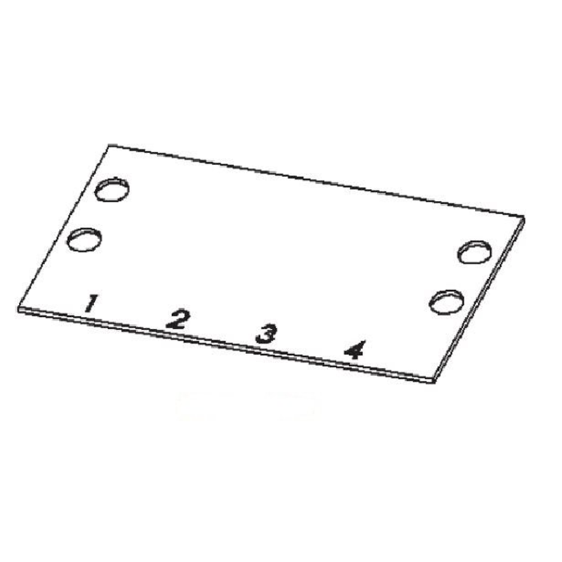 CW210-01A「Connector Accessories Top Mounting Cover Doubl」