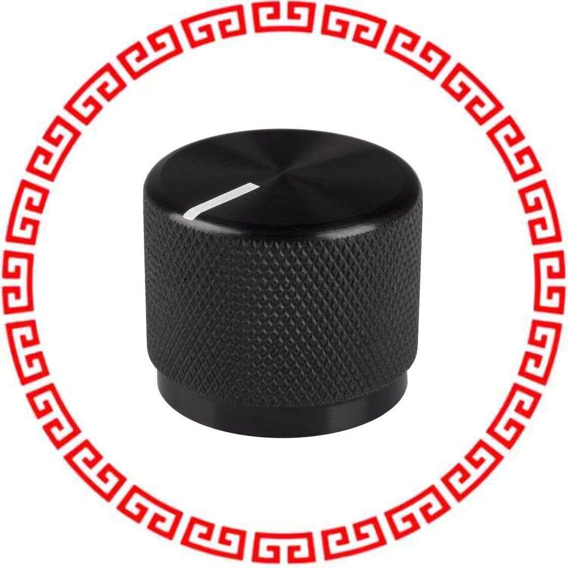 OEJL-75-4-6 KNOB KNURLED 0.125 METAL