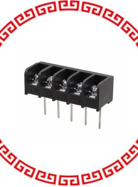 2-796608-0 CONN BARRIER STRIP 5CIRC 0.375