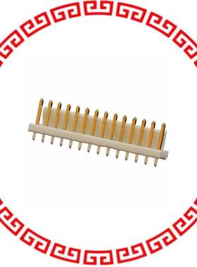 4-641208-4 CONN HEADER 14POS VERT .156 GOLD