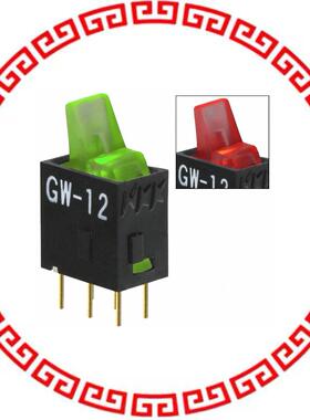GW12LJPCF SWITCH ROCKER SPDT 0.4VA 28V