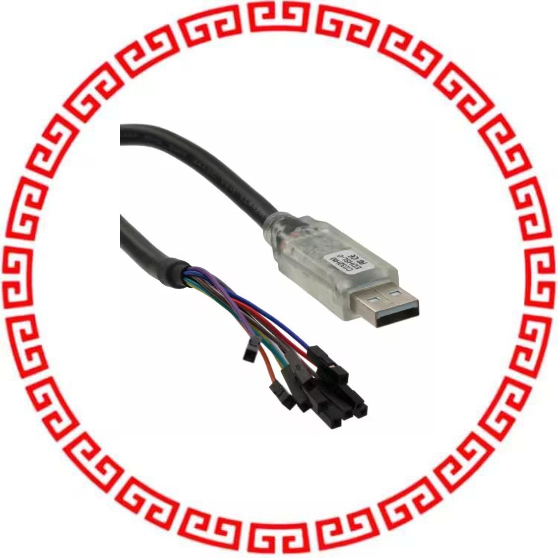 C232HM-EDHSL-0 CABLE USB HS SPI/I2C/JTAG 5V .5M