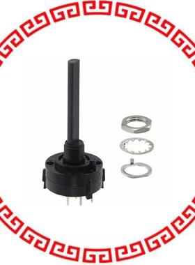 A20314RNCQ SWITCH ROTARY 3POS 2.5A 125V