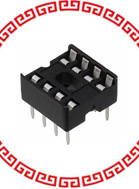 DILB8P-223TLF CONN IC DIP SOCKET 8POS TIN