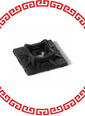 FTH-7A-RT-UVB-M CBL TIE HLDR ADH MNT UV BLK 1X1