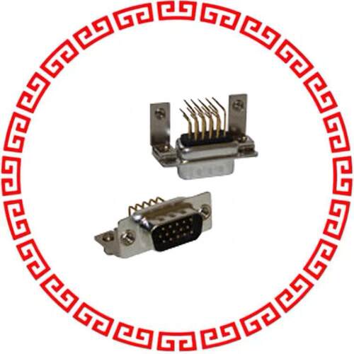 181-M15-113R141 CONN DSUB HD PLUG 15POS R/A SLDR
