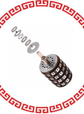 TS4N SWITCH ROTARY 2-11POS 6A 125V