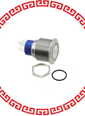 AV2220E512Q04 SWITCH PUSH DPST-NO 3A 250V