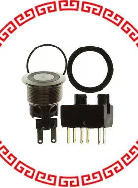 1241.6924.1122000 SWITCH PUSHBUTTON DPDT 5A 125V