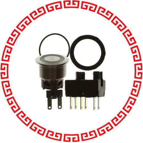 1241.6924.1122000 SWITCH PUSHBUTTON DPDT 5A 125V
