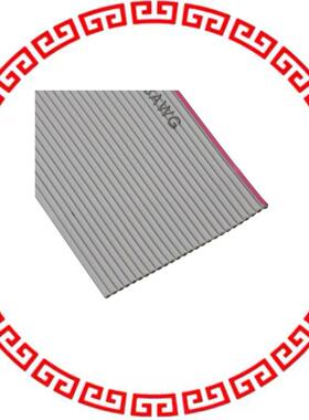 AWG28-26/G-1/300 CBL RIBN 26COND 0.039 GRAY 300'