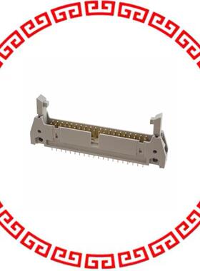 3432-6302 CONN HEADER 40POS STR LONG LATCH