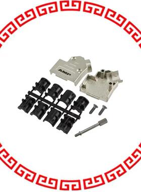 5-1478763-1 CONN BACKSHELL 9P METAL 45DEG