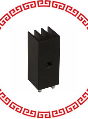581102B02500G HEATSINK TO-220 2.5W BLK W/PINS