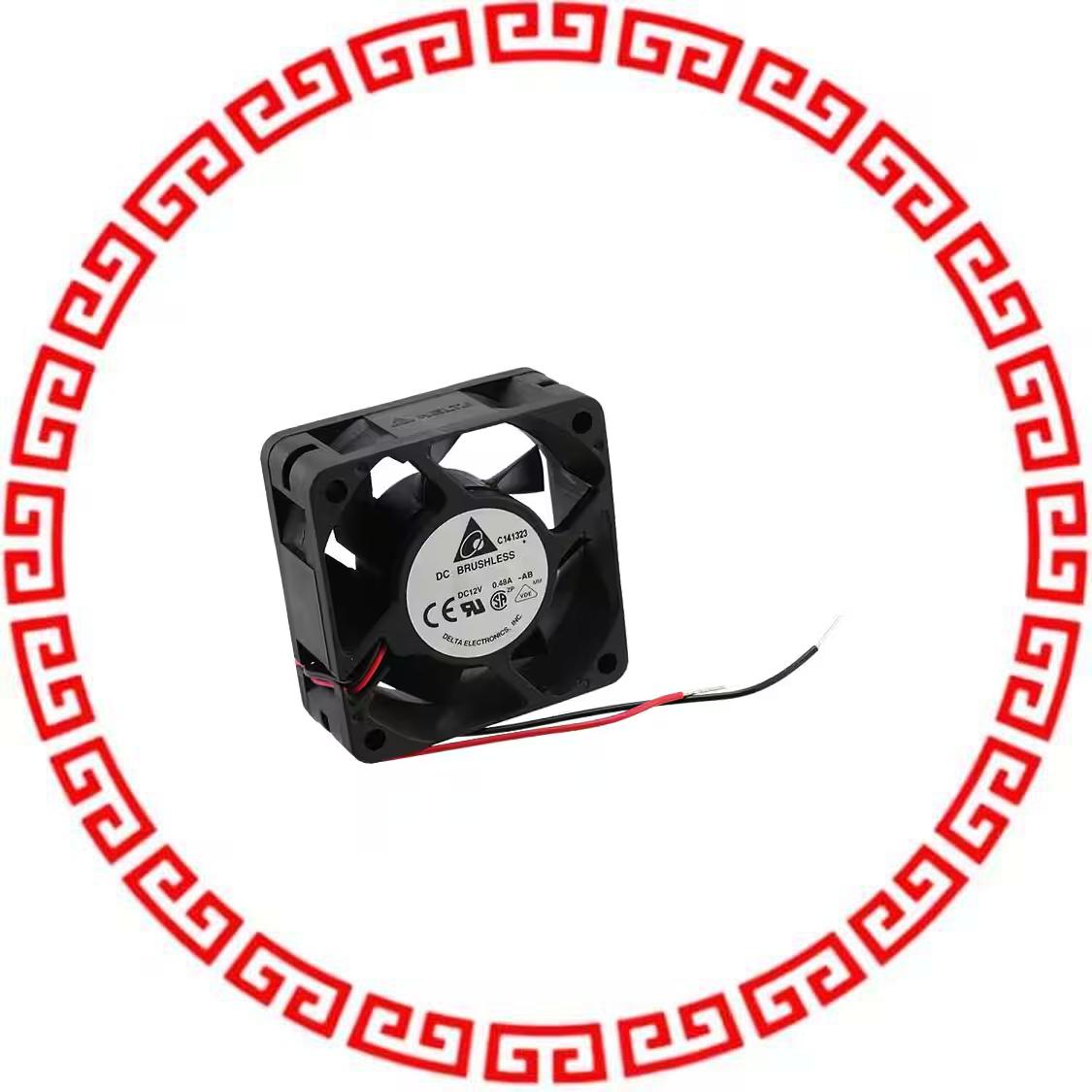 AFB0612EH-AB FAN AXIAL 60X25.4MM 12VDC WIRE