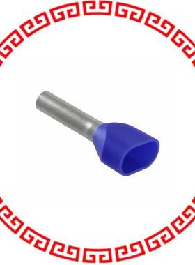 2798.0/100 H2X2.50/12 DUAL WIRE FERRULE BLU