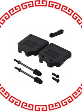 A-FT 09 CONN HOOD D-SUB 9POS PLASTIC