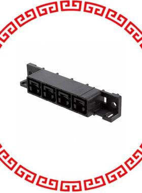 556882-4 CONN RCPT 4POS 11.18MM R/A SLDR