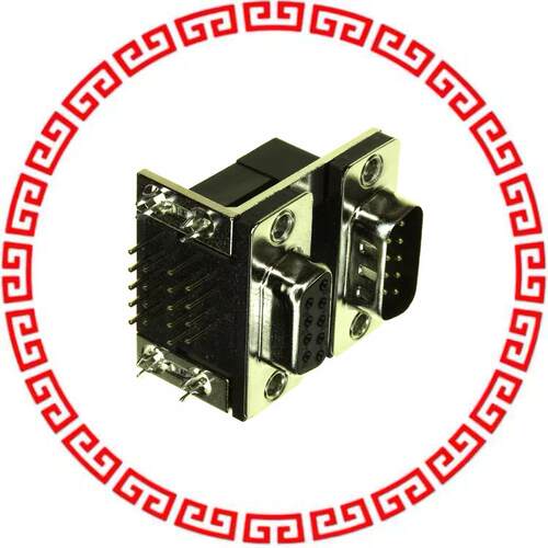 178-009-413R491 CONN D-SUB PLUG/RCPT 9POS R/A