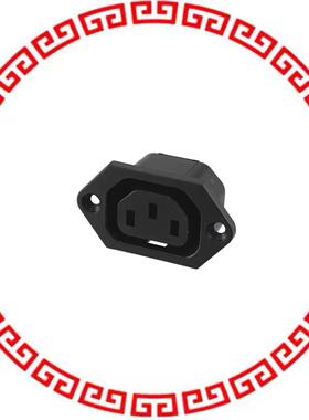 6600.3300.21 PWR ENT RCPT IEC320-2-2F PNL QC