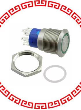 AV1920E612Q04 SWITCH PUSH DPST-NO 3A 250V