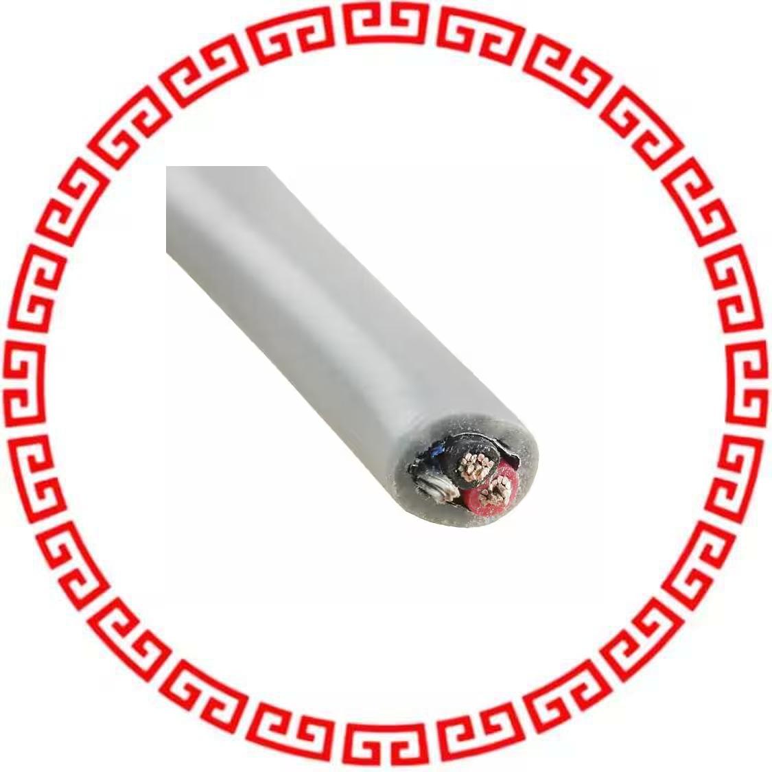 C0452A.41.10 CABLE 2COND 20AWG GRY SHLD 1000'