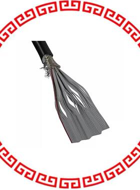 3659/50 100SF CBL RIBN 50COND 0.050 BLACK 100'