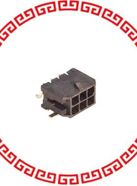 430450609 CONN HEADER 6POS RT ANG SMD TIN