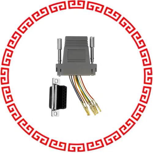 RJADK15S7080831 ADAPT DSUB 15POS F TO RJ45 GRAY