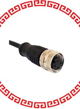 PXPTPU12FBF03ACL010PUR CBL FMALE TO WIRE LEAD 3P 3.28'