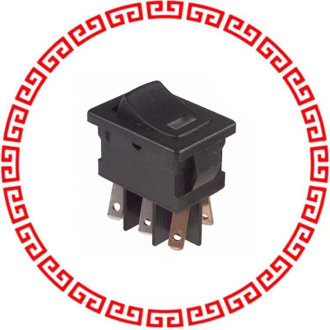 DM24J72S205Q3 SWITCH ROCKER DPST 3A 125V