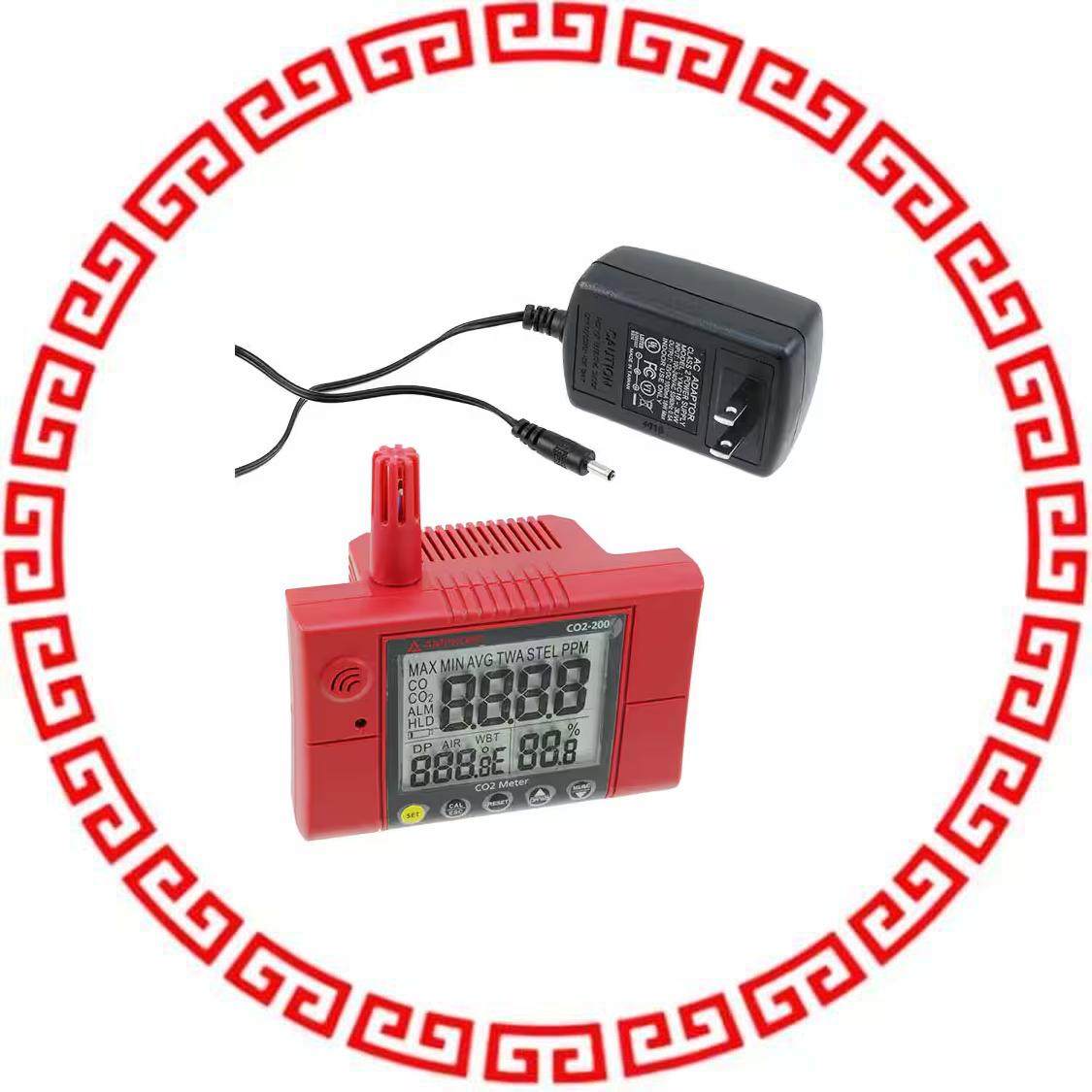 CO2-200 CO2 MOUNTABLE METER