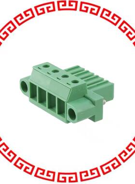 1828265 TERM BLOCK PLUG 4POS STR 7.62MM
