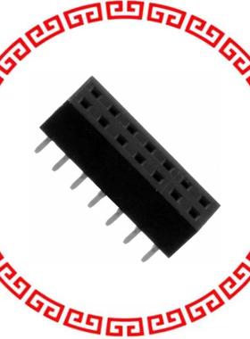 950414-6102-AR CONN SOCKET 14POS 2MM VERT T/H