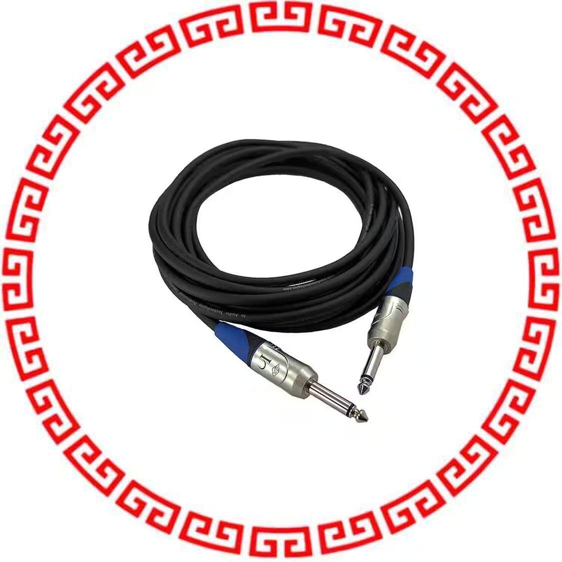 IO-IC109025-M2MBL CABLE SHARK BLUE CONN MONO 25'