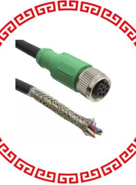 1522888 CBL FMALE TO WIRE LEAD 8P 16.4'