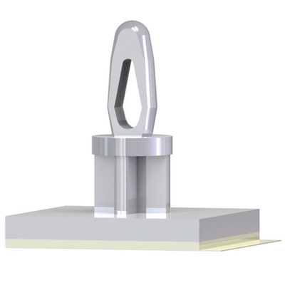 CBSB-6-01A-RT「Support,Adhesive,Non-Locking, Natural, UL9」