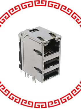 08C2-1X1T-36 CONN MAGJACK 1PORT 100 BASE-T