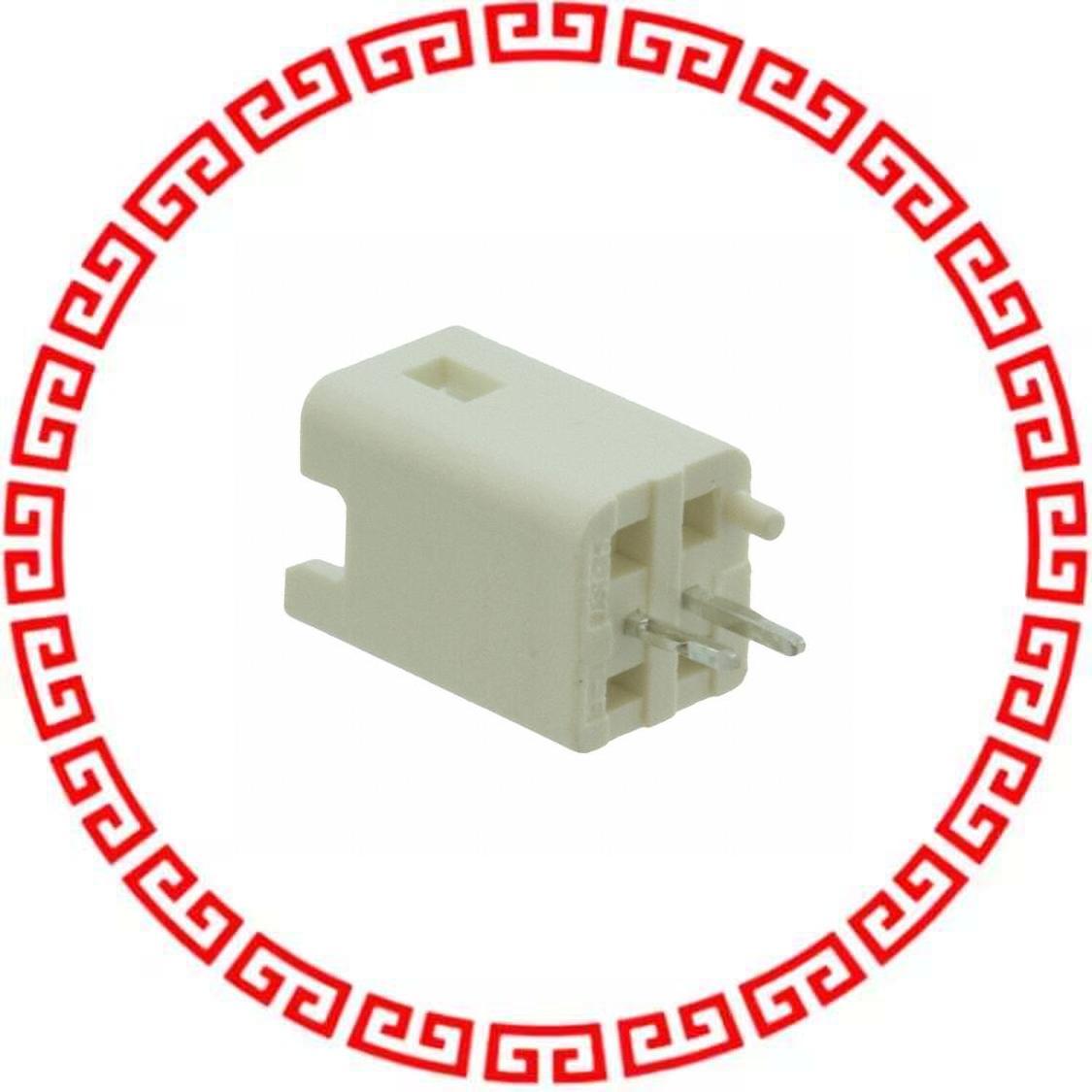 B02B-PNISK-1A(LF)(SN)(F) CONN HEADER 2 POS T/H 2