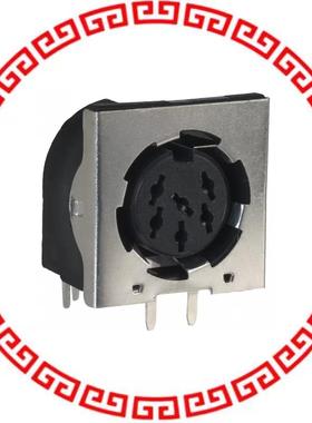 5212045-1 CONN RCPT FMALE DIN 6POS SOLDER