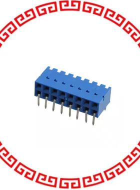 89883-308LF CONN RCPT 16POS .100 DBL R/A PCB