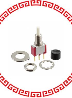 8161SHCBE2 SWITCH PUSH SPDT 0.4VA 20V