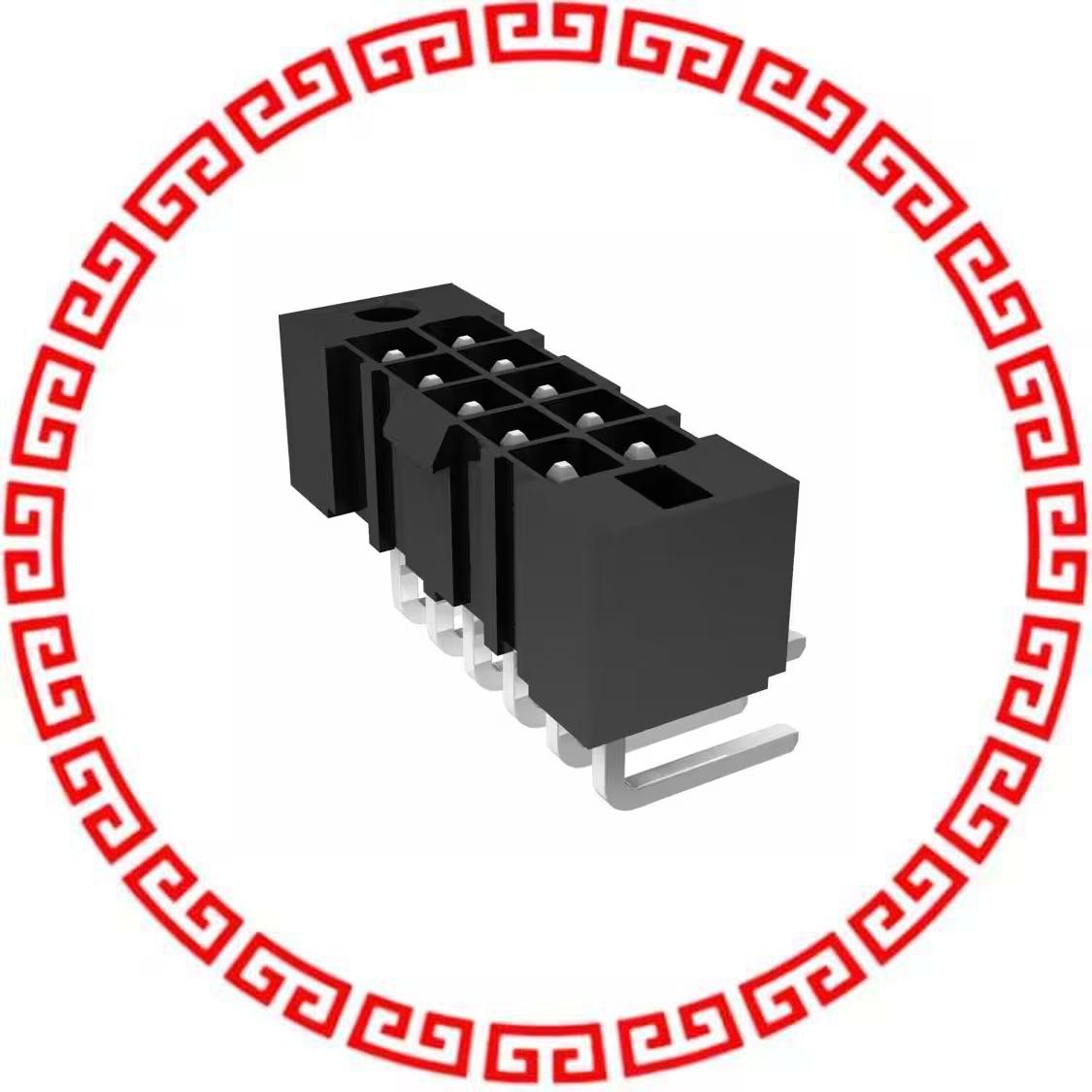 IPBT-105-H1-T-D-RA-GP .165 DOUBLE ROW TERMINAL A